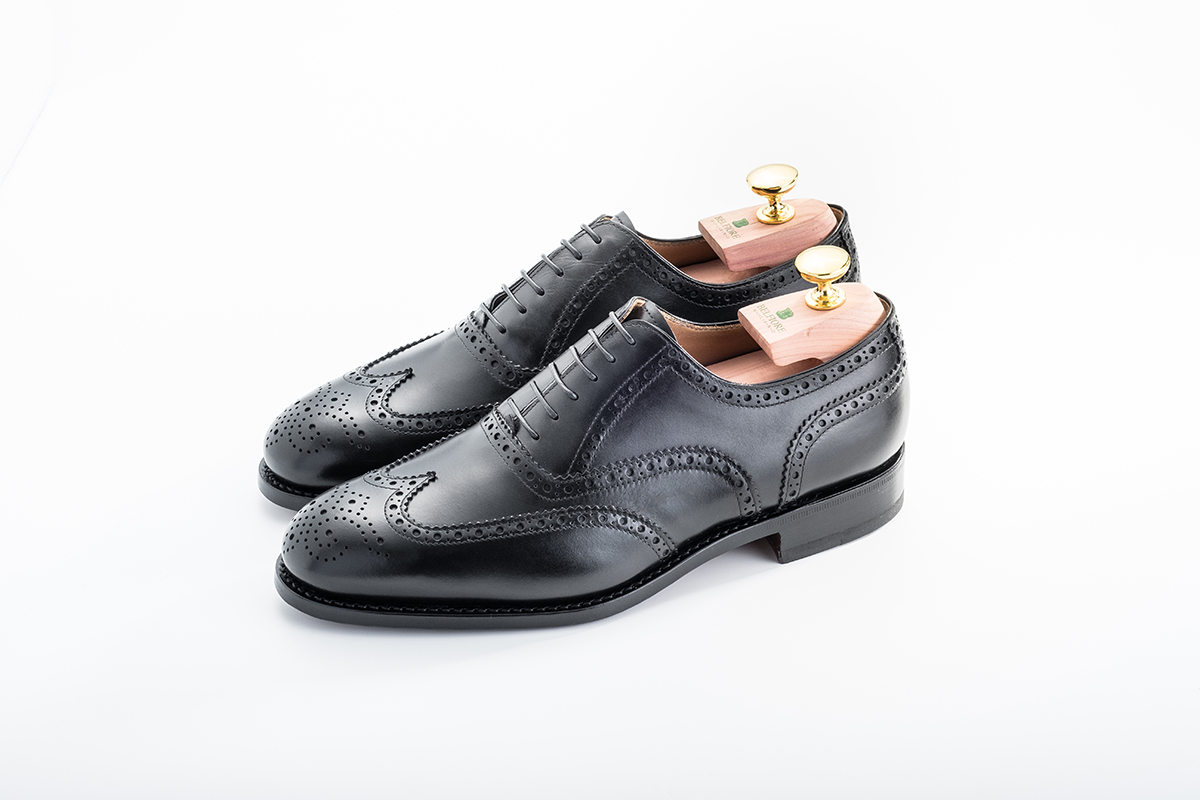 La Francesina Full Brogue Nero00001 • Belfiore