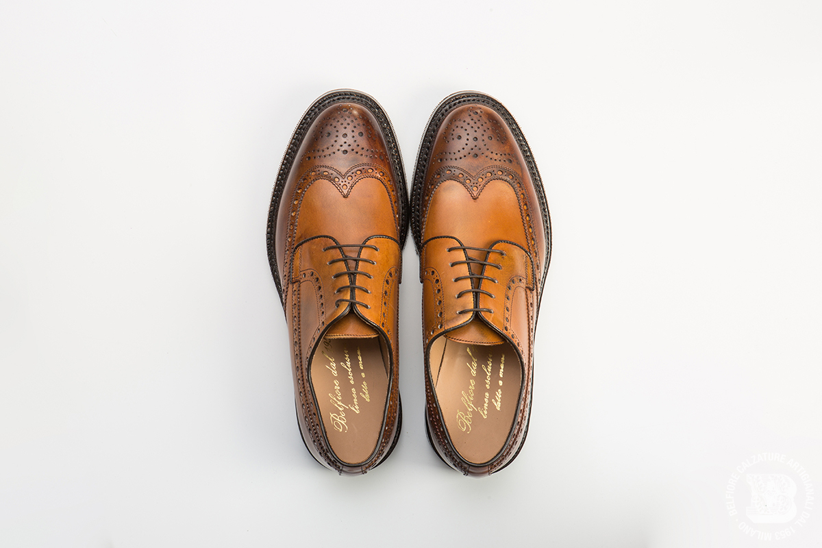 stivaletti brogue uomo