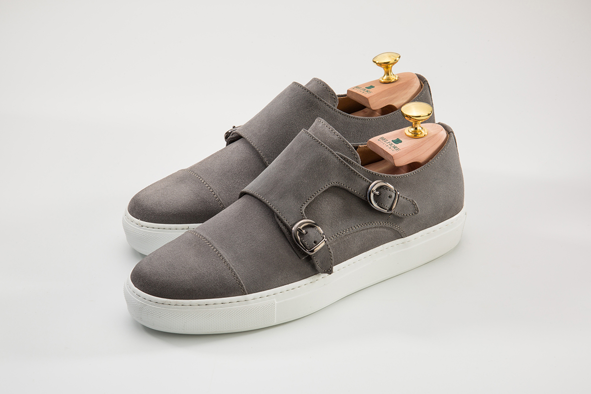 Sneakers Doppia Fibbia - Belfiore Calzature