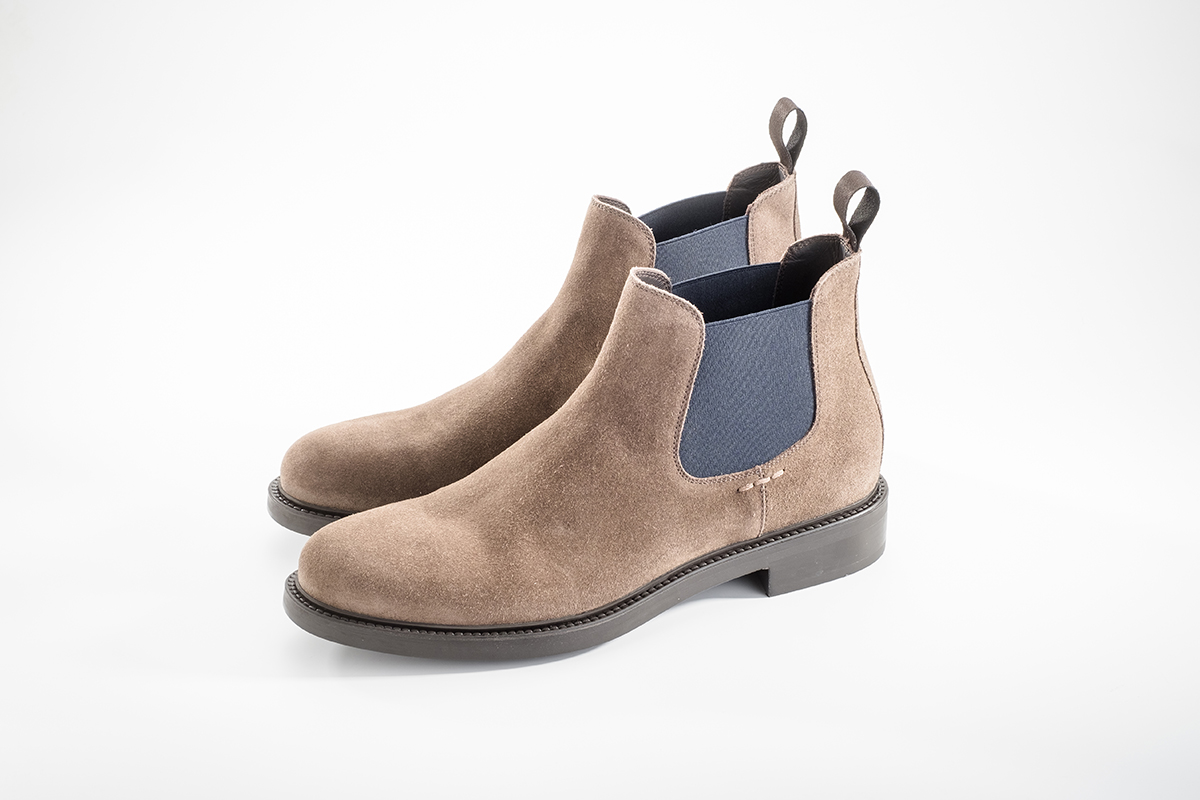 suede chelsea boots rubber sole