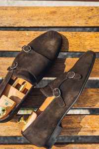 Monk Strap camoscio