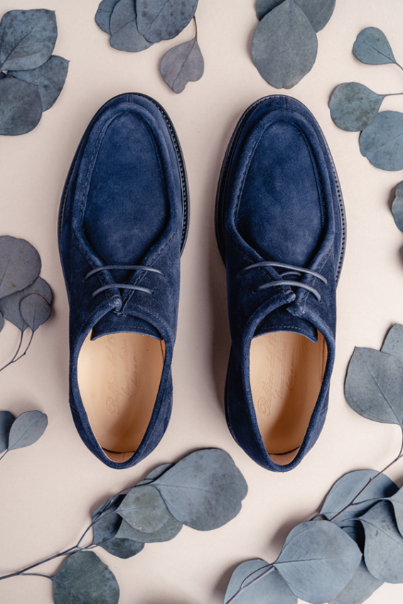 stringata in camoscio • Belfiore